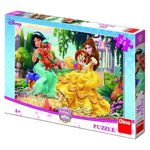 פאזל 24 חלקים דיסני הנסיכות עם חיות מחמד - DINO
