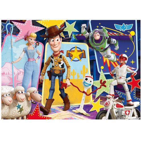 קלמנטוני - 2 פאזלים 2x20 חלקים צעצוע של סיפור - Clementoni PUZZLE TOYSTORY 4