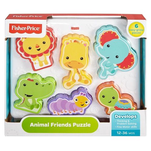פישר פרייס -  פאזל חיות לתינוק - FISHER PRICE CMY38