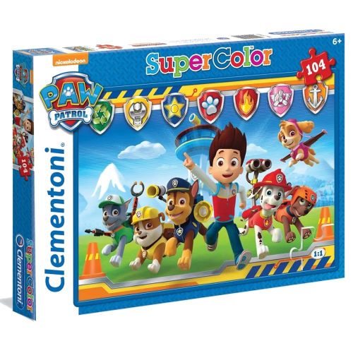 קלמנטוני - פאזל מפרץ הרפתקאות 104 חל'' -   Clementoni Puzzle PAW Patrol