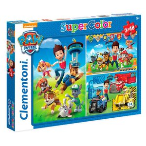 קלמנטוני - פאזל מפרץ הרפתקאות 3X48 חלקים - Clementoni Puzzle PAW Patrol