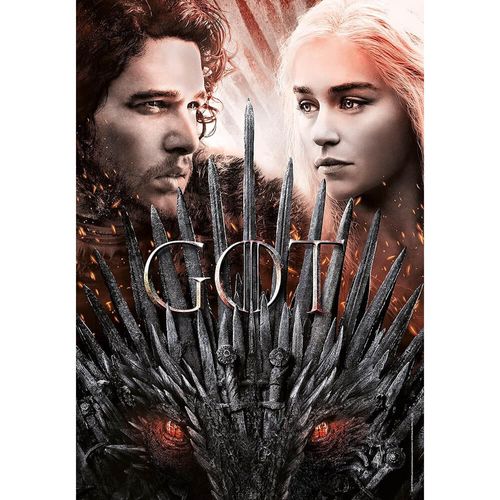 קלמנטוני - פאזל 1000  משחקי הכס - Clementoni Game of Thrones 39651