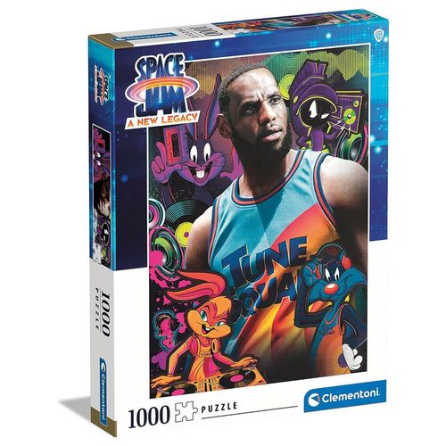 קלמנטוני - פאזל 1000 ספייס ג'אם 2 - Clementoni  Puzzle Space Jam 39626