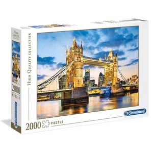 קלמנטוני - פאזל 2000 גשר מצודת לונדון - Clementoni Puzzle Tower Bridge 32563