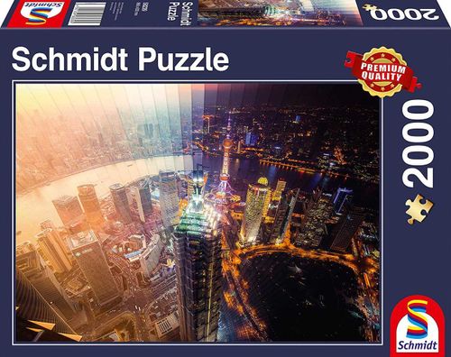 שמידט - פאזל 2000 חלקים יום ולילה SCHMIDT PUZZLE