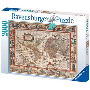 פאזל 2000 חלקים - כדור הארץ שנת 1650 RAVEN 166336