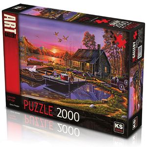 פאזל 2000 חלקים קוטג