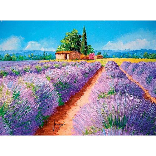קלמנטוני - פאזל 500 חלקים פרחי הלבנדר - Clementoni Puzzle  Lavender