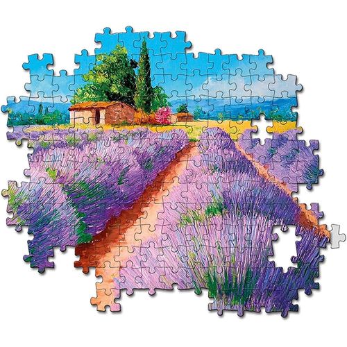 קלמנטוני - פאזל 500 חלקים פרחי הלבנדר - Clementoni Puzzle  Lavender