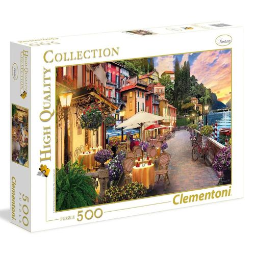 קלמנטוני - פאזל 500 חלקים סימטאות נוף איטלקי - Clementoni Puzzle High Quality