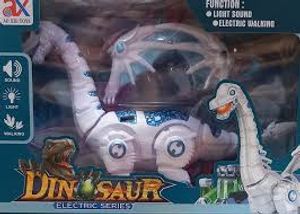 דינוזאור לבן  צליל אור - DINOSAUR