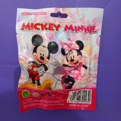 שקיות הפתעה - מיני מיקי מאוס דמות + 3 קלפים -  MINNIE MIKEY MOUSE 899230