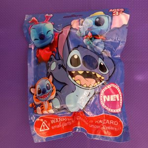 שקיות הפתעה - בובת סטיץ - דמות + 3 קלפים -  STITCH DN-543