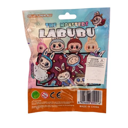 שקיות הפתעה - לבובו את המפלצות דמות + 3 קלפים -  LABUBU 9921-1