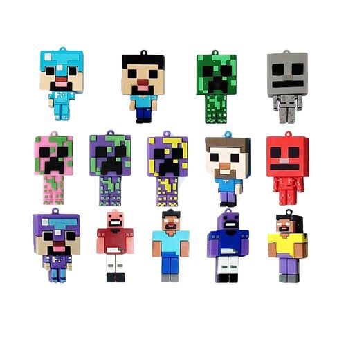 שקיות הפתעה - מיינקראפט חדש  דמות +3 קלפים  1152 - MINECRAFT