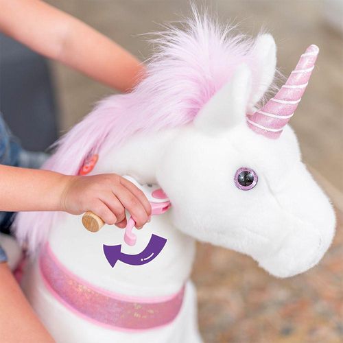 סוס רכיבה פוניסייקל יוניקורן לגילאי 7-12 ponycycle דגם UX502