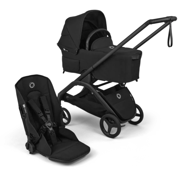 עגלת בוגבו דרגונפליי פלוס + Bugaboo Dragonfly Plus מרכב שחור צבע שחור