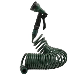 קפיצינור 7.5 מטר כולל אקדח מים בעל 7 מצבים Garden