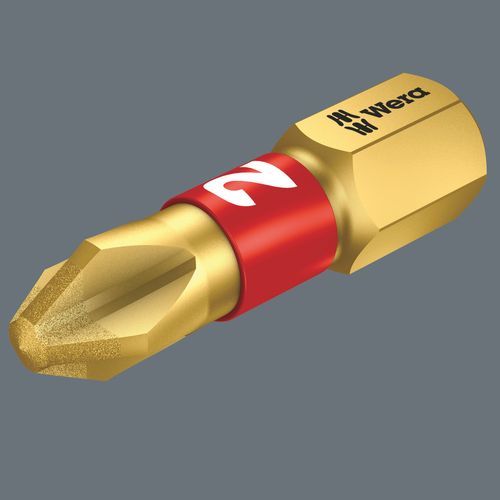 סט ביטים 1/4 עם ציפוי יהלום הכולל 30 חלקים במארז Bit-Check קומפקטי.