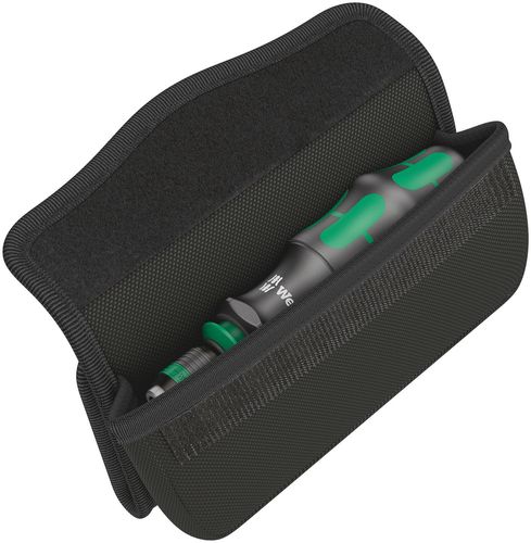סט מחזיק ביטים וביטים Kraftform Kompakt 20 Tool Finder 2 של Wera עם 13 חלקים בנרתיק.