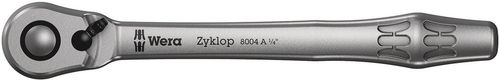 סט בוקסות ראצ'ט מתכת Zyklop Metal Switch עם חיבור 1/2 מרובע הכולל 28 חלקים בנרתיק טקסטיל.