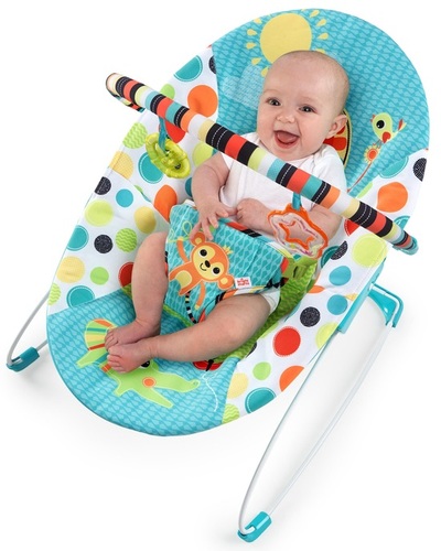 טרמפולינה לתינוק קליידוסקופ ספארי KALEIDOSCOPE SAFARI עם רטט מרגיע
