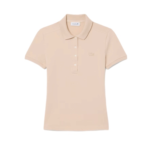 חולצה LACOSTE מידות XS-XL לנשים בגוון ורוד בהיר