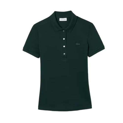 חולצה LACOSTE מידות XS-XL לנשים בגוון ירוק כהה