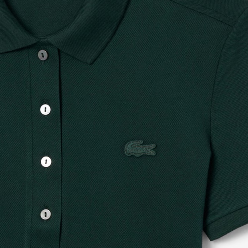 חולצה LACOSTE מידות XS-XL לנשים בגוון ירוק כהה