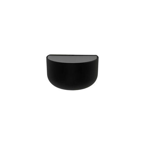  מנורת קיר SIGMA 4W IP54  גוף שחור אור חם 