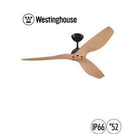 מאוורר תקרה 52" AQUA אקווה IP66 - WESTINGHOUSE צבע עץ