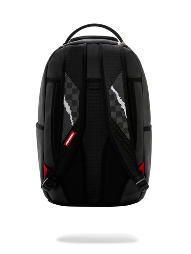 SPRAYGROUND תיק גב מטורף CENTER RIP REVEALING GRAY CHECK BACKPACK