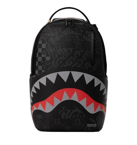 SPRAYGROUND תיק גב מטורף 4AM RED SHARK BACKPACK