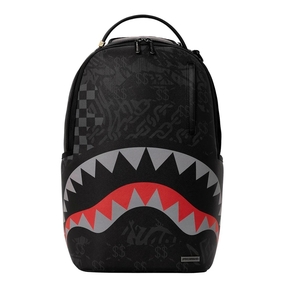 SPRAYGROUND תיק גב מטורף 4AM RED SHARK BACKPACK