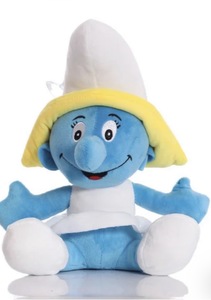 דרדסית בובת פרווה 20 ס”מ | Smurfette Plush 20 cm The Smurf