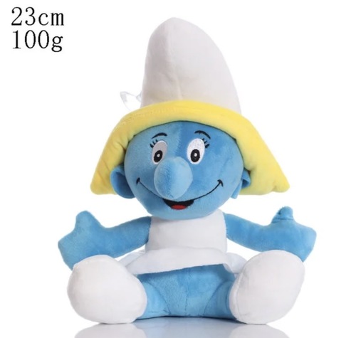 דרדסית בובת פרווה 20 ס”מ | Smurfette Plush 20 cm The Smurf