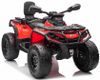 טרקטורון 12V ממונע לילדים 2X4 דמוי Can Am Outlander ATV עם נסיעה קדימה/אחורה, תאורה ומערכת מוזיקה - אדום