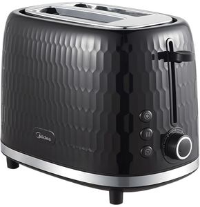 מצנם 2 פרוסות מעוצב Midea MT-RP2L22W שחור