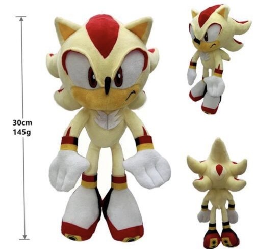 סופר שאדו בובת פרווה 30 ס”מ | Super Shadow Plush 30 cm