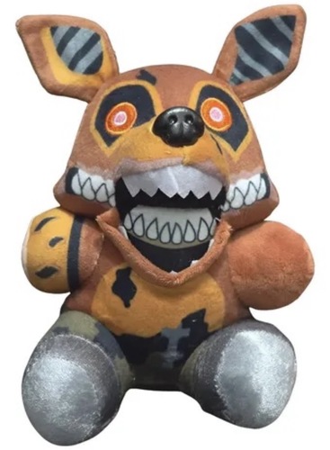נייטמר פוקסי בובת פרווה 20 ס”מ | Nightmare Foxy Plush Five Night at Freddy’s 20 cm