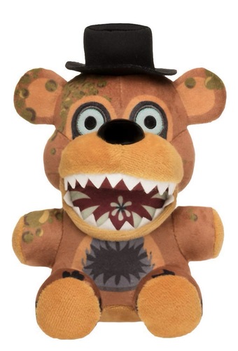 פרדי המרופט בובת פרווה 20 ס”מ | Withered Freddy Plush Five night at Freddy’s 20 cm