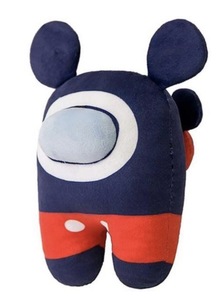 בובת פרווה אמונג אס מיקי מאוס 20 ס”מ | Among Us Mickey Mouse Plush 20 cm