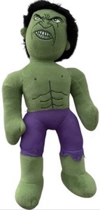 בובת פרווה האלק (Hulk) 30 ס”מ | Marvel Hulk Plush 30 cm