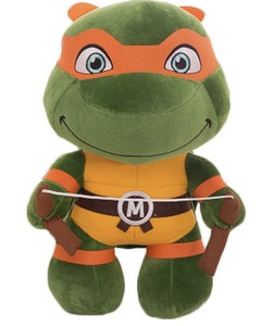 בובת פרווה מיכלאנג’לו צבי הנינג’ה 20 ס”מ | Michelangelo TMNT Plush 20 cm
