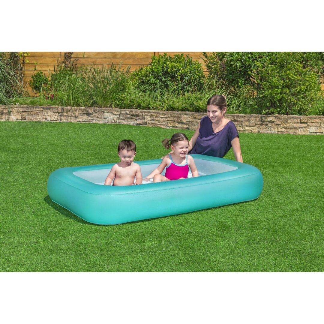 בריכת שכשוך לילדים – מידות 165×104 ס”מ עם תחתית מתנפחת רכה | Bestway 51115