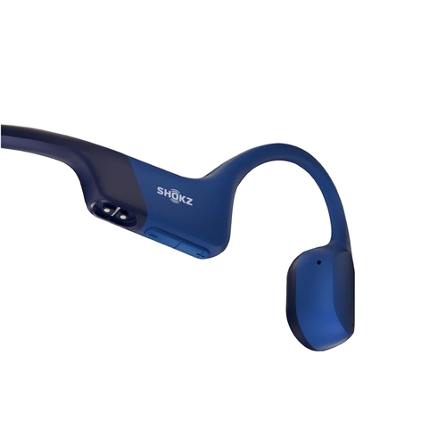 אוזניות הולכת עצם | Shokz OpenRun | USB-C כחול