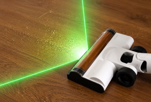שואב אלחוטי חכם עם תאורת Deerma T20 Flip GreenVision