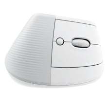 עכבר ארגונומי אלחוטי Logitech Lift Vertical צבע לבן