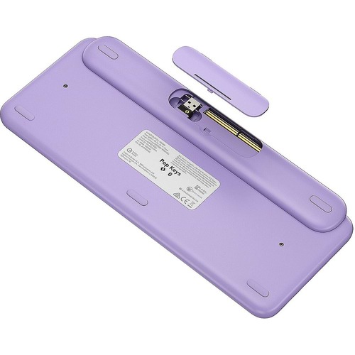 Logitech - POP Keys Wireless Mechanical Keyboard / Purple/Mint