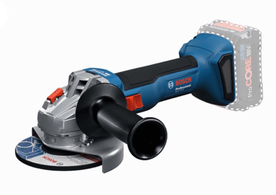 משחזת זווית נטענת Bosch Professional GWS 18V-8 125 מ”מ גוף בלבד